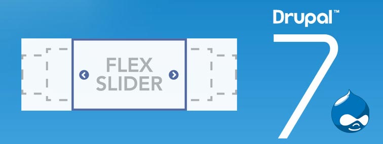 Как установить модули views slideshow и flexslider для Drupal 