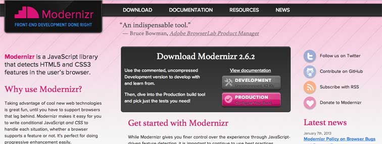 Что такое Modernizr  и  как с ним работать Что такое Modernizr  и  как с ним работать